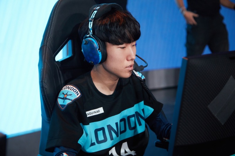 런던 스핏파이어 '생귀나르' 임규민(사진=블리자드 제공).