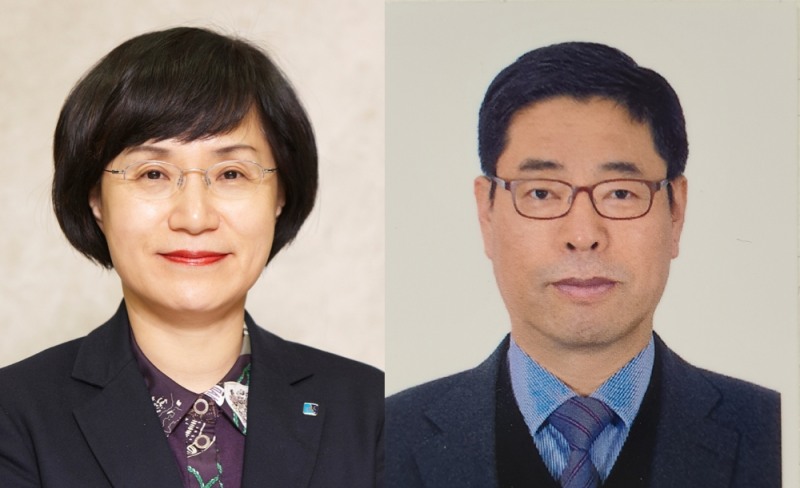 신임 KB금융지주 사외이사 후보에 오른 권선주 전 기업은행장(왼쪽)과 오규택 중앙대 경영경제대학 교수. 사진=KB금융