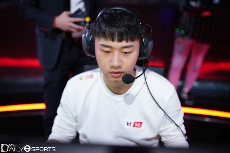 kt 롤스터의 미드 라이너 '쿠로' 이서행.