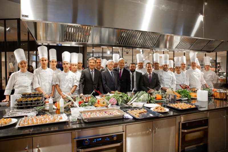 삼성전자, 프랑스 '갤러리 라파예트' 백화점에 쿠킹 스튜디오 오픈