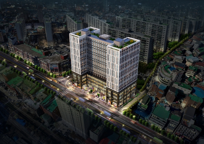 (사진=현대건설) 힐스테이트 청량리역 조감도