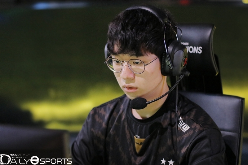 젠지 e스포츠의 서포터 '라이프' 김정민.