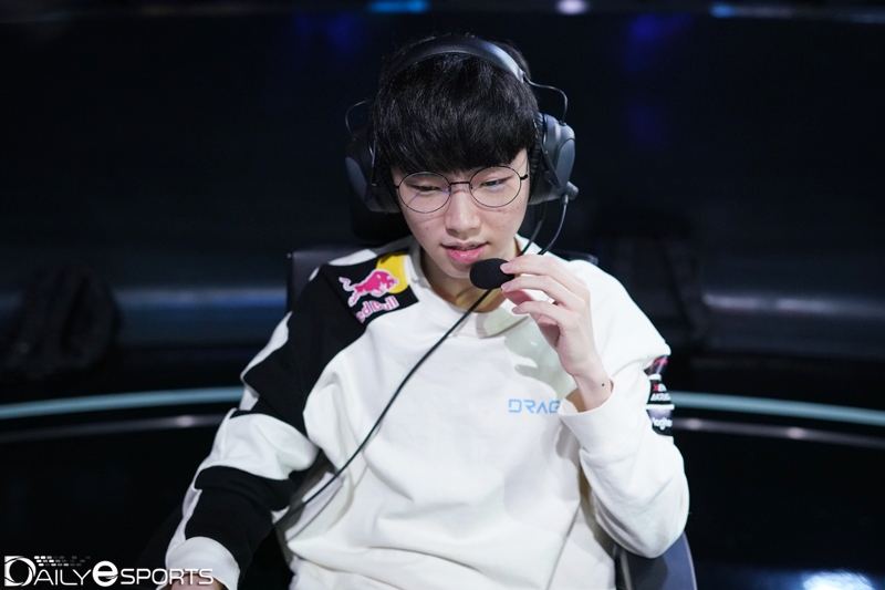 드래곤X의 미드 라이너 '쵸비' 정지훈.