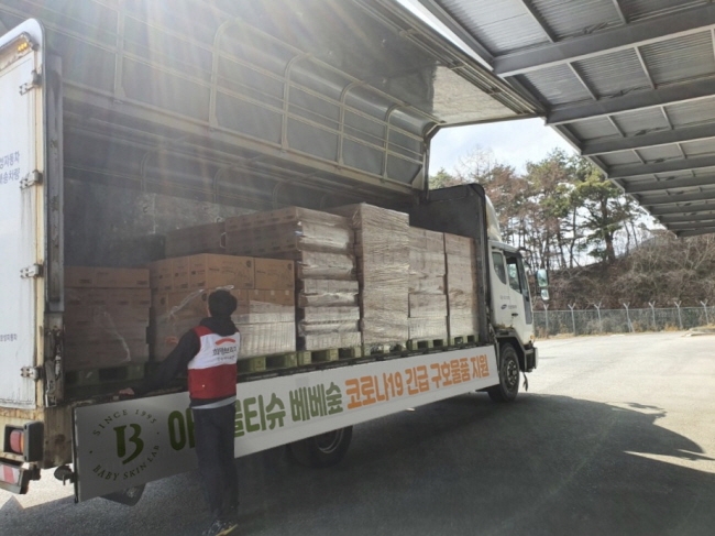 선행으로 주목받는 ‘아기물티슈 베베숲’… 코로나19 사태에 기부 릴레이