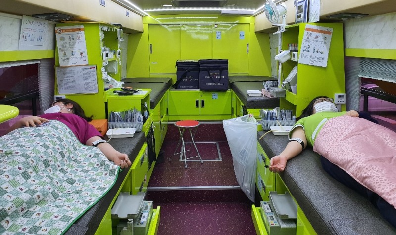 갑을구미병원 코로나19극복헌혈