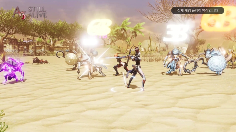 'A3: 스틸얼라이브'만의 차별화된 용병 시스템 '소울링커'.