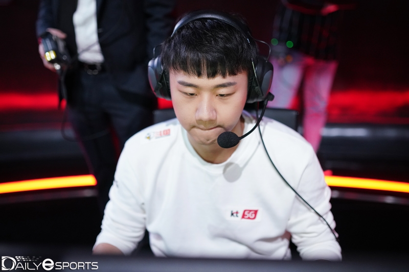 kt 롤스터의 미드 라이너 '쿠로' 이서행.