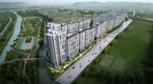 ‘순천 금호어울림 더파크 2차’ 조감도 / 이미지 제공 = 금호산업