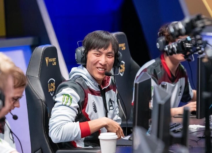 리퀴드의 원거리 딜러 'DoubleLift' 일리앙 펭(사진=라이엇 게임즈 제공).