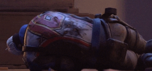 '솔져76'. 아저씨가 그 와저씨 맞죠? 이젠 아니야...