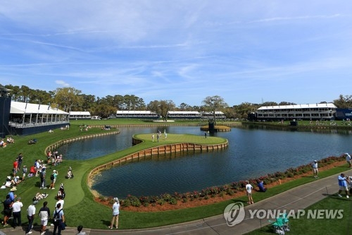 TPC 소그래스 17번 홀. 사진=AFP/연합뉴스