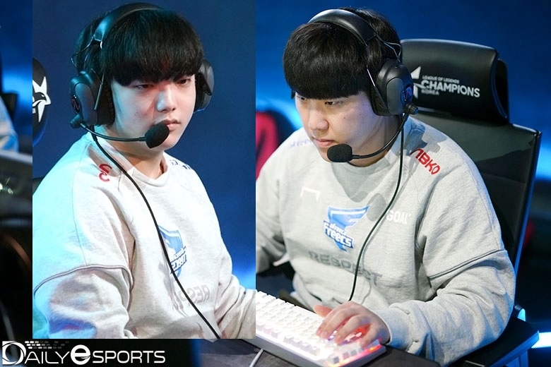 출전 기회를 잘 활용하고 있는 '드레드' 이진혁(왼쪽)과 '올인' 김태양.