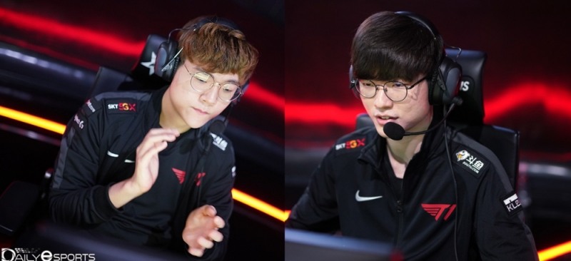 연달아 대기록을 만들어낸 '테디' 박진성(왼쪽)과 '페이커' 이상혁.