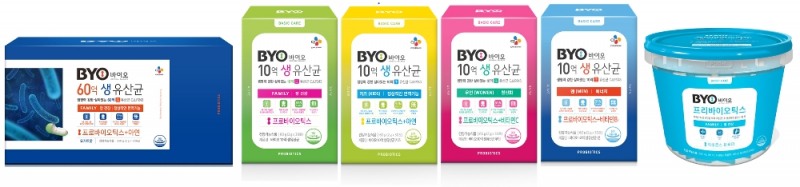 CJ제일제당, 식물성 유산균 'BYO'라인업 강화