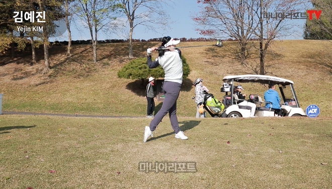 [투어프로스윙] '170cm' 김예진의 드라이버 스윙
