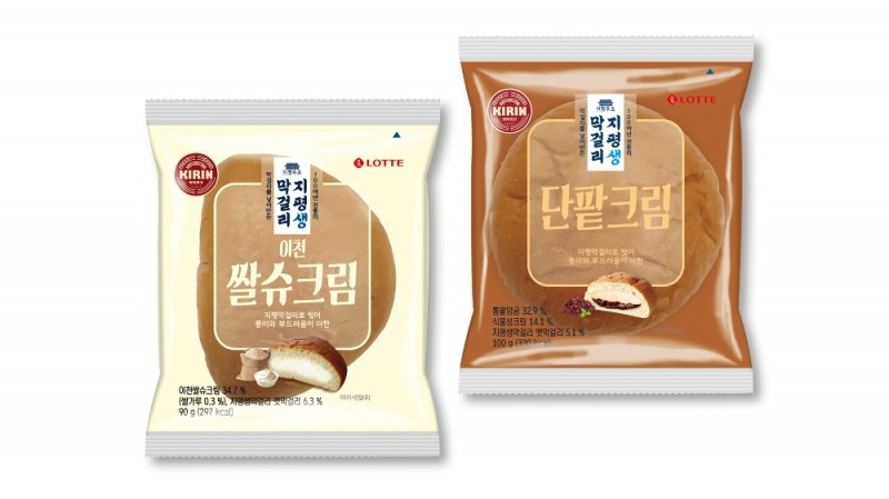 롯데제과, ‘지평 생막걸리 빵’ 2탄 선보여