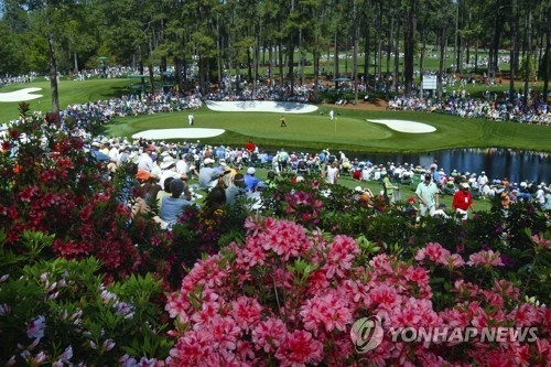 4월의 오거스타 내셔널 골프클럽 모습. 사진=AP/연합뉴스