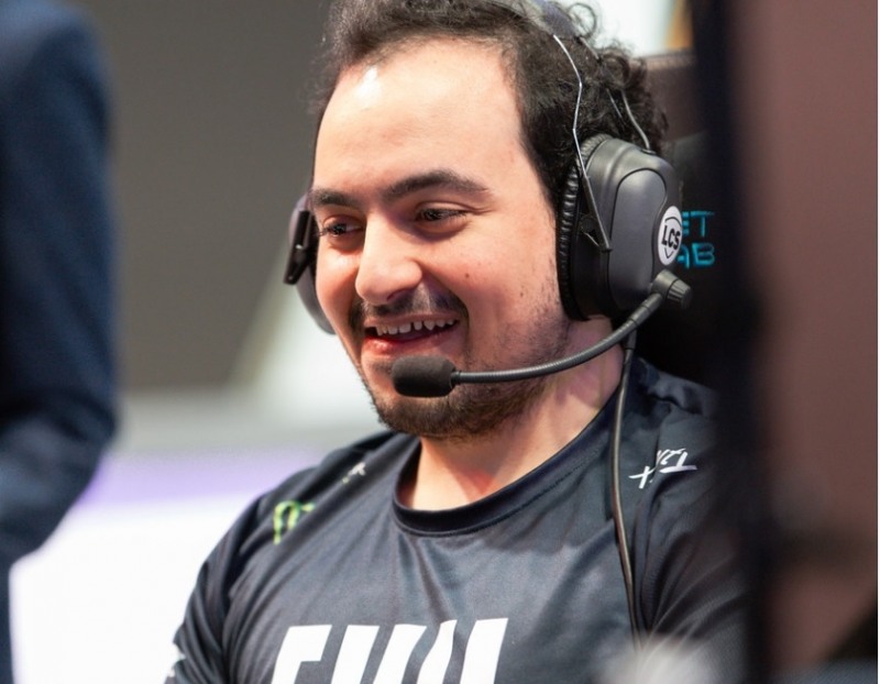 르블랑으로 맹활약한 이블 지니어스의 미드라이너 'Jiizuke' 다니엘레 디 마우로(사진=라이엇 게임즈 제공).