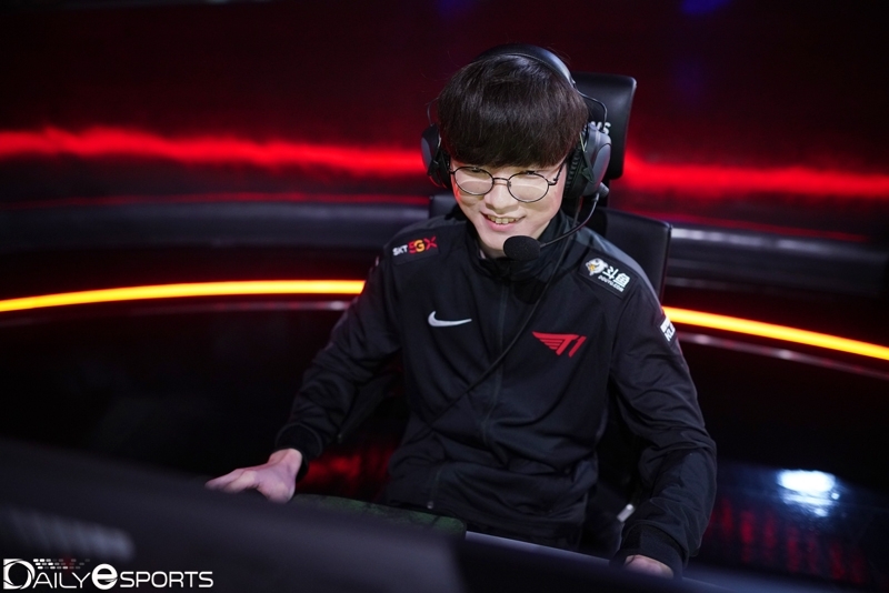 T1의 미드 라이너 '페이커' 이상혁.