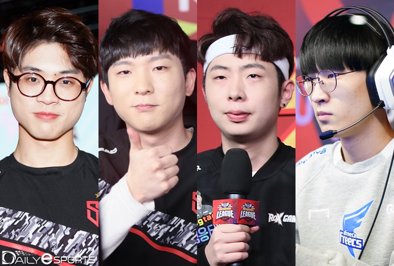 박인수, 김승태, 김응태, 정승하(왼쪽부터).