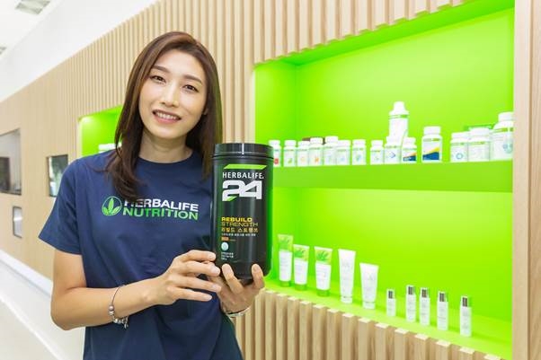 한국허벌라이프, 배구선수 김연경 3년 연속 뉴트리션 후원