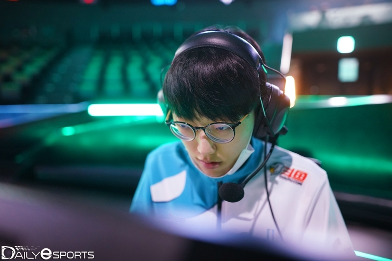 담원 게이밍 '너구리' 장하권.