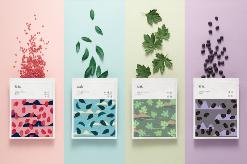 한율, 1일 1팩 ‘자연을 닮은 시트마스크’ 4종 업그레이드 출시