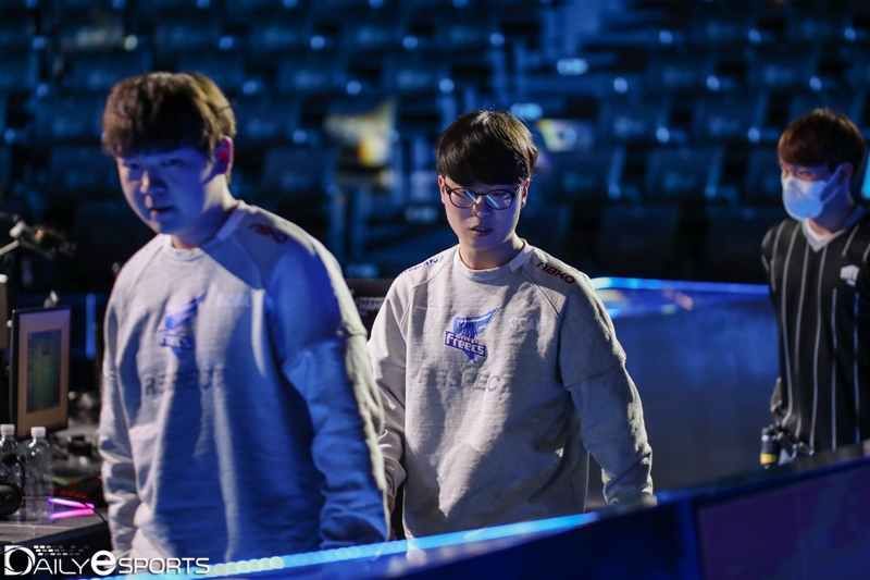 아프리카 프릭스 '스피릿' 이다윤(왼쪽)과 '기인' 김기인.