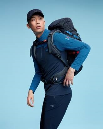 밀레, 기능성 ‘트릴로지 L 집업 티셔츠’ 출시