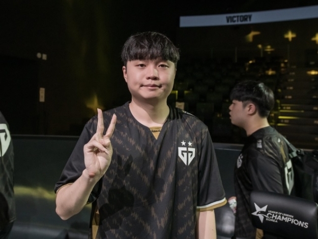 젠지 '비디디' 곽보성, LCK 12번째 1,000킬 달성