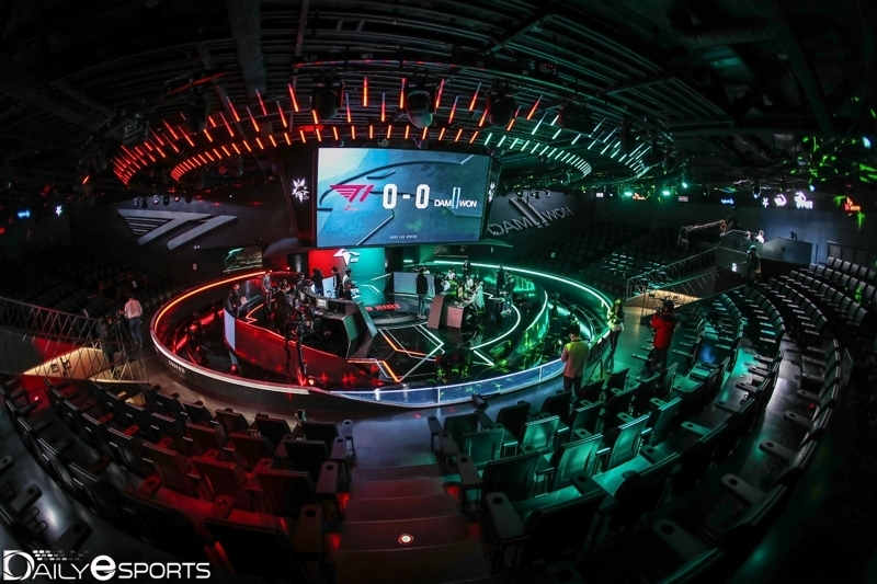 관중 없이 진행됐던 LCK 2020 스프링 1라운드.