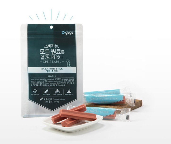 개껌으로 관절 건강까지…오요요 ‘데일리 뉴트리스틱 멀티조인트’ 선보여