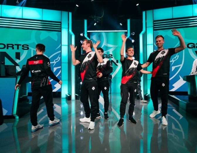2019년에 이어 2020년에도 LEC를 제패한 G2 e스포츠(사진=라이엇 게임즈 제공).