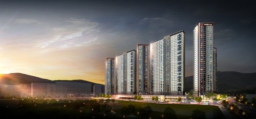 다사역 금호어울림 센트럴 야경 투시도 / 이미지제공 = 금호산업