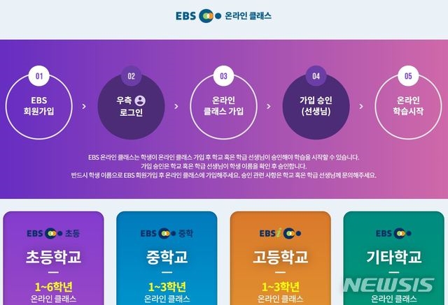 전국 중·고등학교 3학년 학생들이 온라인 개학을 맞이한 이틀째인 10일 EBS 온라인 클래스, e학습터 등 주요 학습관리시스템(LMS)의 접속은 아직 원활한 것으로 나타났다.
