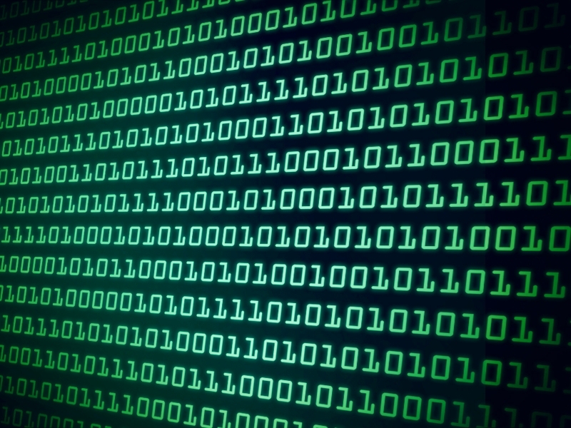 기계어. 게임은 0과 1이 반복되는 기계어에 그래픽을 입힌 가짜다.