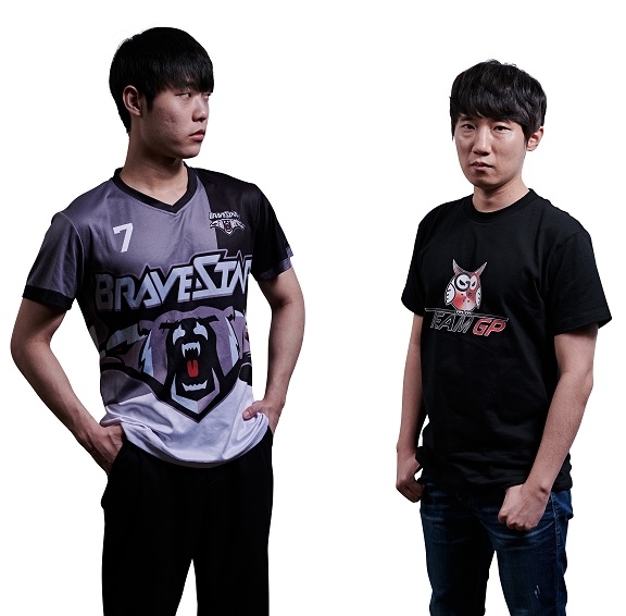 GSL 2020 시즌1 24강에 출전하는 조중혁(왼쪽)과 최지성(사진=아프리카TV 제공).