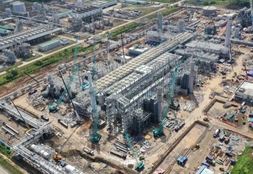 인도네시아 Tangguh LNG Train 3 전경 / 사전 제공 = 대우건설