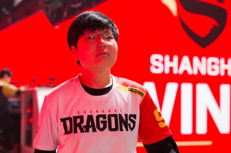 상하이 드래곤즈 '게구리' 김세연(사진=블리자드 엔터테인먼트 제공).