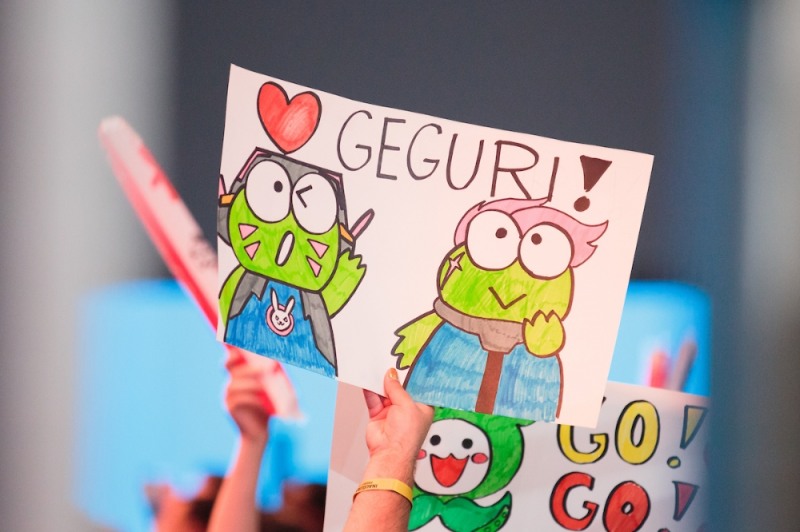 전세계 많은 팬들의 응원을 받는 상하이 드래곤즈 '게구리' 김세연(사진=블리자드 엔터테인먼트 제공).