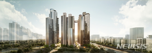 (사진=삼성물산)래미안 원 펜타스 조감도