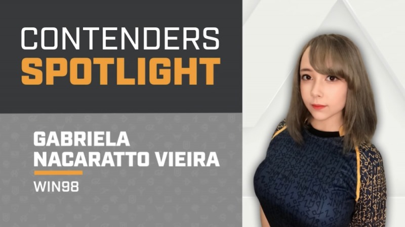 디그니티의 'Win98' 가브리엘라 비에이라(사진=오버워치 리그 유튜브 발췌).