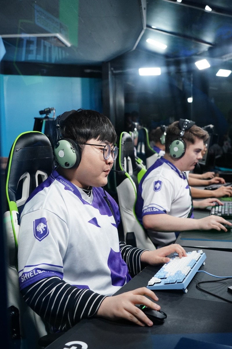 글래디에이터즈 리전 시절의 '워터' 이민성(사진=블리자드 엔터테인먼트 제공).