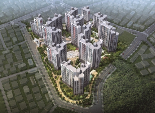 원주 원동나래구역 조감도 / 이미지제공 = 현대건설