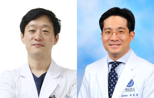 고대구로 _흉부외과 김현구(좌), 세브란스_흉부외과 박성용(우)