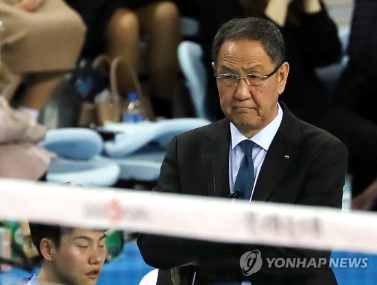 대한항공 박기원 감독.