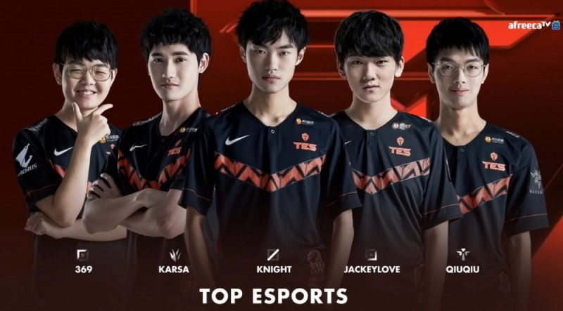 톱 e스포츠(사진=생중계 화면 캡처).