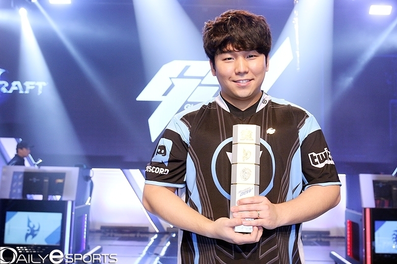 GSL 2019 시즌2에서 우승을 차지한 박령우.