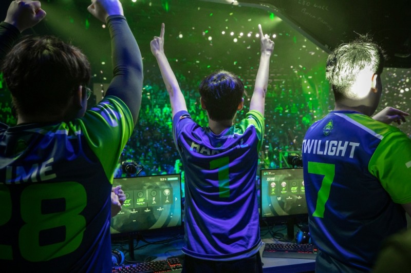 오버워치 리그 2019시즌 스테이지1 우승을 차지한 밴쿠버 타이탄즈(사진=블리자드 엔터테인먼트 제공).