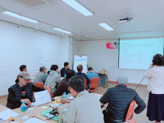지난 도시재생대학 수업 모습/사진=목포시